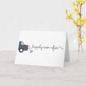 Nog lang en gelukkig na 5x7 kaart (Gele Bloem)