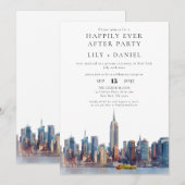 Nog lang en gelukkig na de bruiloft in New York Kaart (Voorkant / Achterkant)