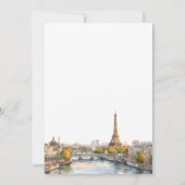 Nog lang en gelukkig na de bruiloft in Parijs Kaart (Achterkant)