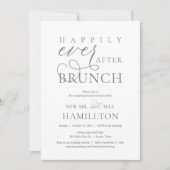 Nog lang en gelukkig na de bruiloft van Brunch Pos Kaart (Voorkant)