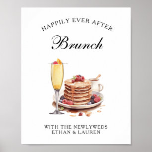 Nog lang en gelukkig na de bruiloftsbrunch poster