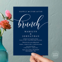 Nog lang en gelukkig na de brunch, na de bruiloft