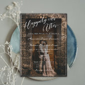 Nog lang en gelukkig na de fotobruiloft | zwarte b kaart