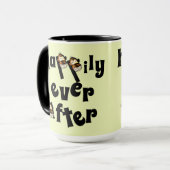 Nog lang en gelukkig na de mok (Voorkant links)