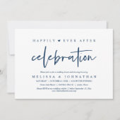 Nog lang en gelukkig na de viering, het huwelijksd kaart (Voorkant)