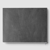 Nog lang en gelukkig na een schoolbordbruiloft gastenboek (Achterkant)