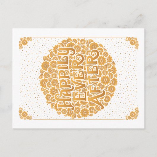 Nog lang en gelukkig na het Briefkaart (Voorkant)