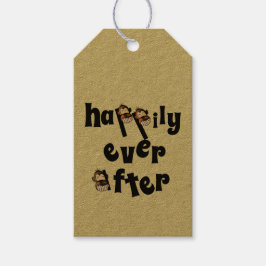 Nog lang en gelukkig na het cadeau label cadeaulabel