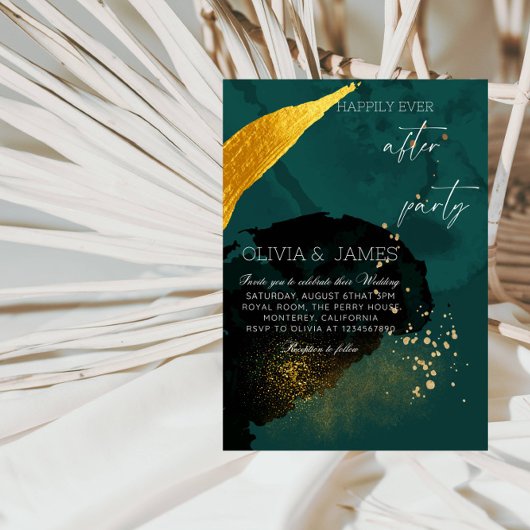 Nog lang en gelukkig na het huwelijksfeest kaart