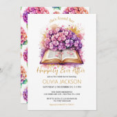 Nog lang en gelukkig na het Hydrangea Vrijgezellen Kaart (Voorkant / Achterkant)