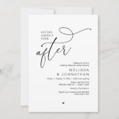 Nog lang en gelukkig na het moderne repetitiediner kaart (Voorkant)