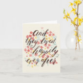 Nog lang en gelukkig na het wieden feliciteert Kaa Kaart (Gele Bloem)