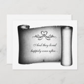 Nog lang en gelukkig (ze) briefkaart (Voorkant / Achterkant)