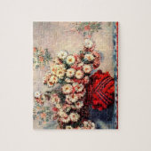 nog leven chrysanten van Claude Monet Legpuzzel (Verticaal)