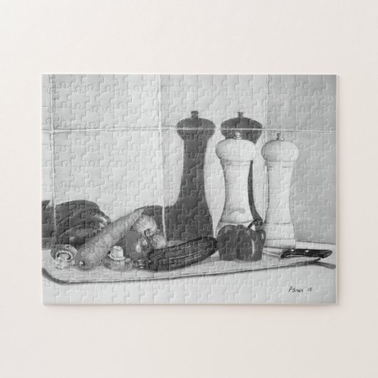 nog leven op het gebied van het schilderen van gro legpuzzel (Horizontaal)