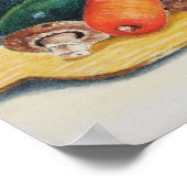 nog leven op het gebied van het schilderen van gro poster (Hoek)