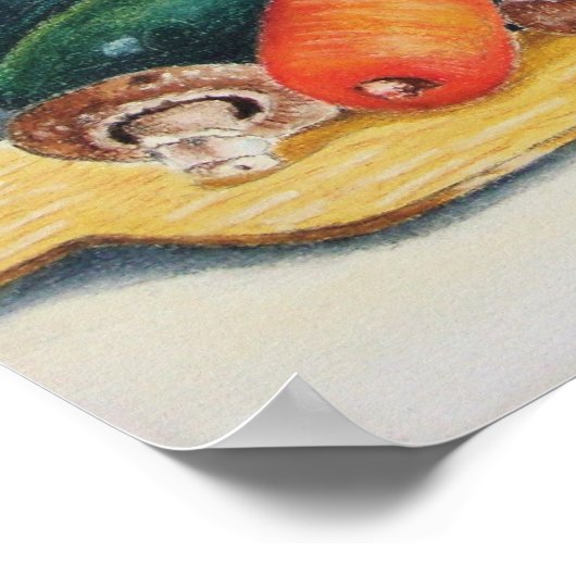 nog leven op het gebied van het schilderen van gro poster (Hoek)