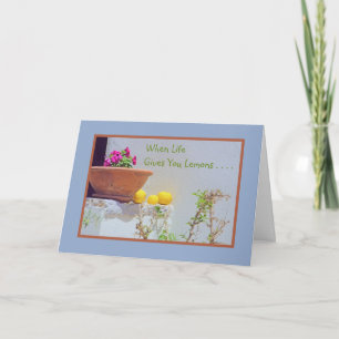 NOG LEVEN/PETUNIAS EN LEMONS/WANNEER HET LEVEN U G KAART