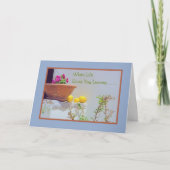 NOG LEVEN/PETUNIAS EN LEMONS/WANNEER HET LEVEN U G KAART (Voorkant)