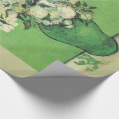 Nog leven - Rozen in een Vase, Van Gogh Cadeaupapier (Hoek)
