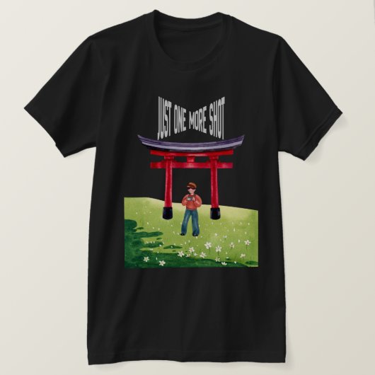 Nog maar één foto t-shirt (Design voorkant)