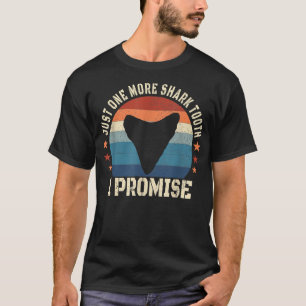 Nog maar één haaientand Ik beloof het Fossiel jage T-shirt