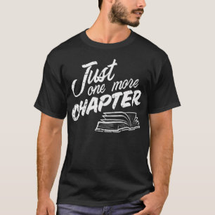Nog maar één hoofdstuk Lees Bibliothecaris Boek T-shirt
