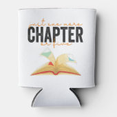 Nog maar één hoofdstuk of vijf grappige boekenlief blikjeskoeler (Voorkant)