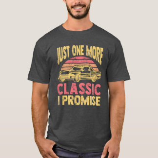 Nog maar één klassieke auto, dat beloof ik, vintag t-shirt