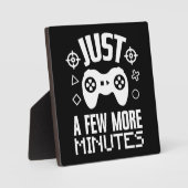 Nog maar een paar minuten, grappige games, Gamer P Fotoplaat (Voorkant)