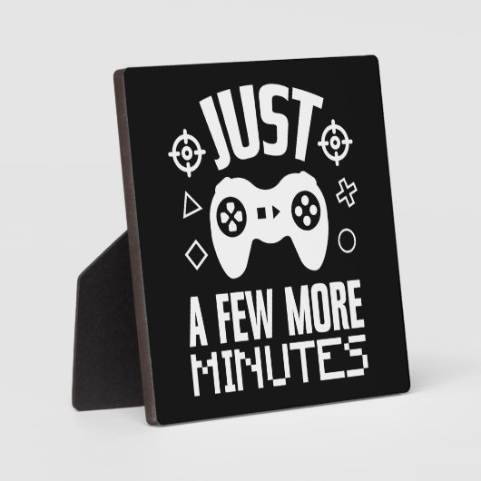 Nog maar een paar minuten, grappige games, Gamer P Fotoplaat (Voorkant)