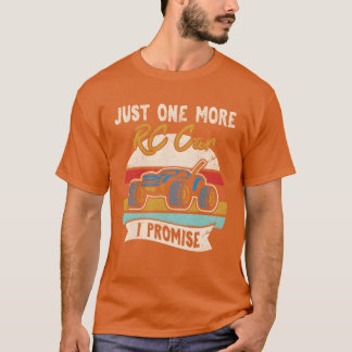Nog maar één RC-auto, dat beloof ik, afstandsbedie T-shirt