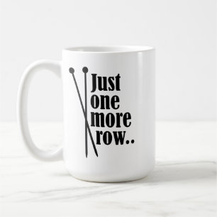 Nog maar één rij -  koffiemok