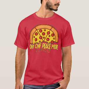 Nog maar één vrede. Ik zweer grappige Pizza. T-shirt