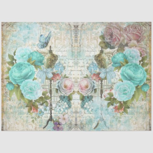 Nog meer Emphemera Series Design 1 Tissuepapier (Voorkant)