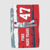 Nog meer jaren Donald Trump Golfhanddoek (Voorkant)