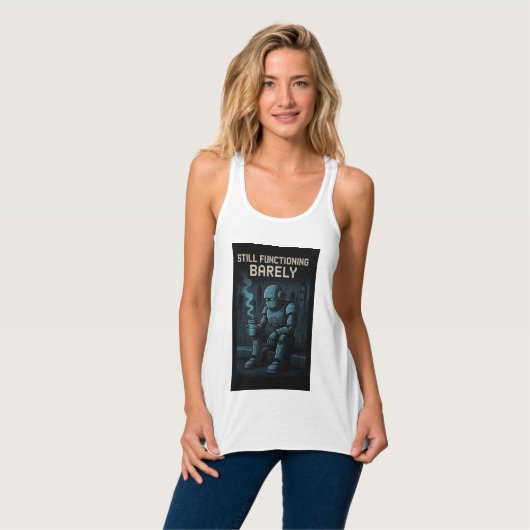 Nog Net Functionerend Tanktop (Volledige Voorkant)