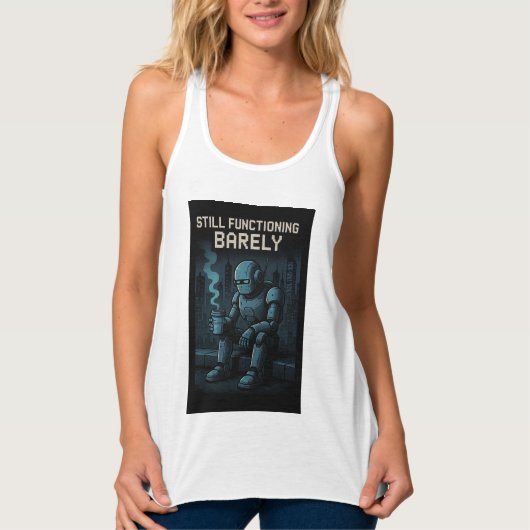 Nog Net Functionerend Tanktop (Voorkant)