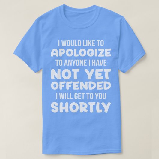 Nog niet aangeboden t-shirt (Design voorkant)