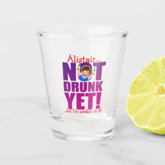 NOG NIET DRINK... maar ik werk eraan! Shot Glas
