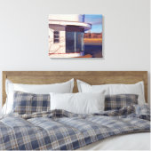 Nog niet in 1997 canvas afdruk (Insitu (Slaapkamer))