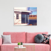 Nog niet in 1997 canvas afdruk (Insitu (Woonkamer))