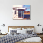 Nog niet in 1997 canvas afdruk (Insitu (Slaapkamer))