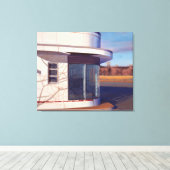 Nog niet in 1997 canvas afdruk (Insitu (Houten vloer))