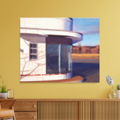 Nog niet in 1997 canvas afdruk (Insitu (Woonkamer))