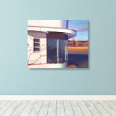 Nog niet in 1997 canvas afdruk (Insitu (Houten vloer))