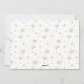 Nog niet in het nieuwjaar van de feestdag feestdagenkaart (Achterkant)