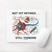 Nog niet in ruste ... Neuron-synapse nog steeds al Muismat (Met muis)