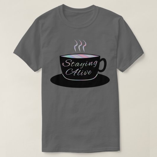Nog niet levende Mok T-shirt (Design voorkant)