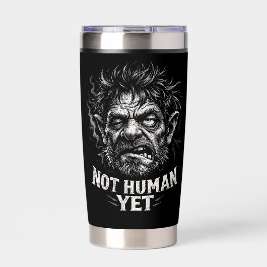 Nog niet menselijk geïsoleerde drinkbeker (Voorkant)